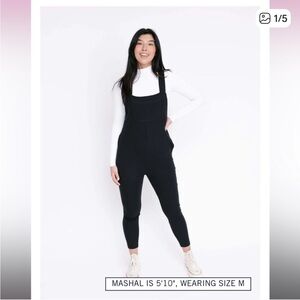 Smash + Tess Classic Black Romperall Jumpsuit